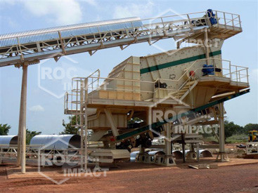 Installation concasseur - Mine d'or au Burkina Faso SEMAFO MANA GOLD MINING