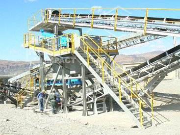 Installation de concassage et criblage mine d'or AKKA GOLD MINING Maroc