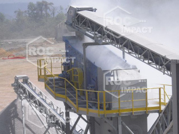 New installation of crushing and screening for the Guinea CONAKRY