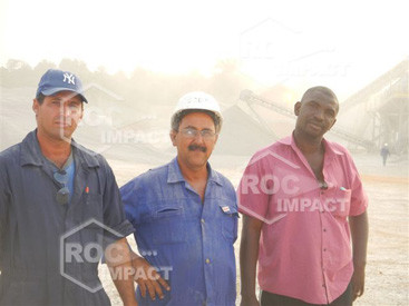 New installation of crushing and screening for the Guinea CONAKRY