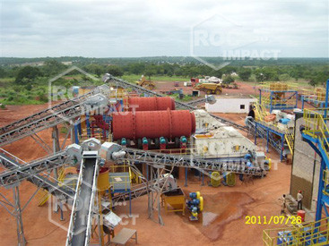 Mis en place d'une mine d'or au Mali (convoyeur systeme ROC BELT) 