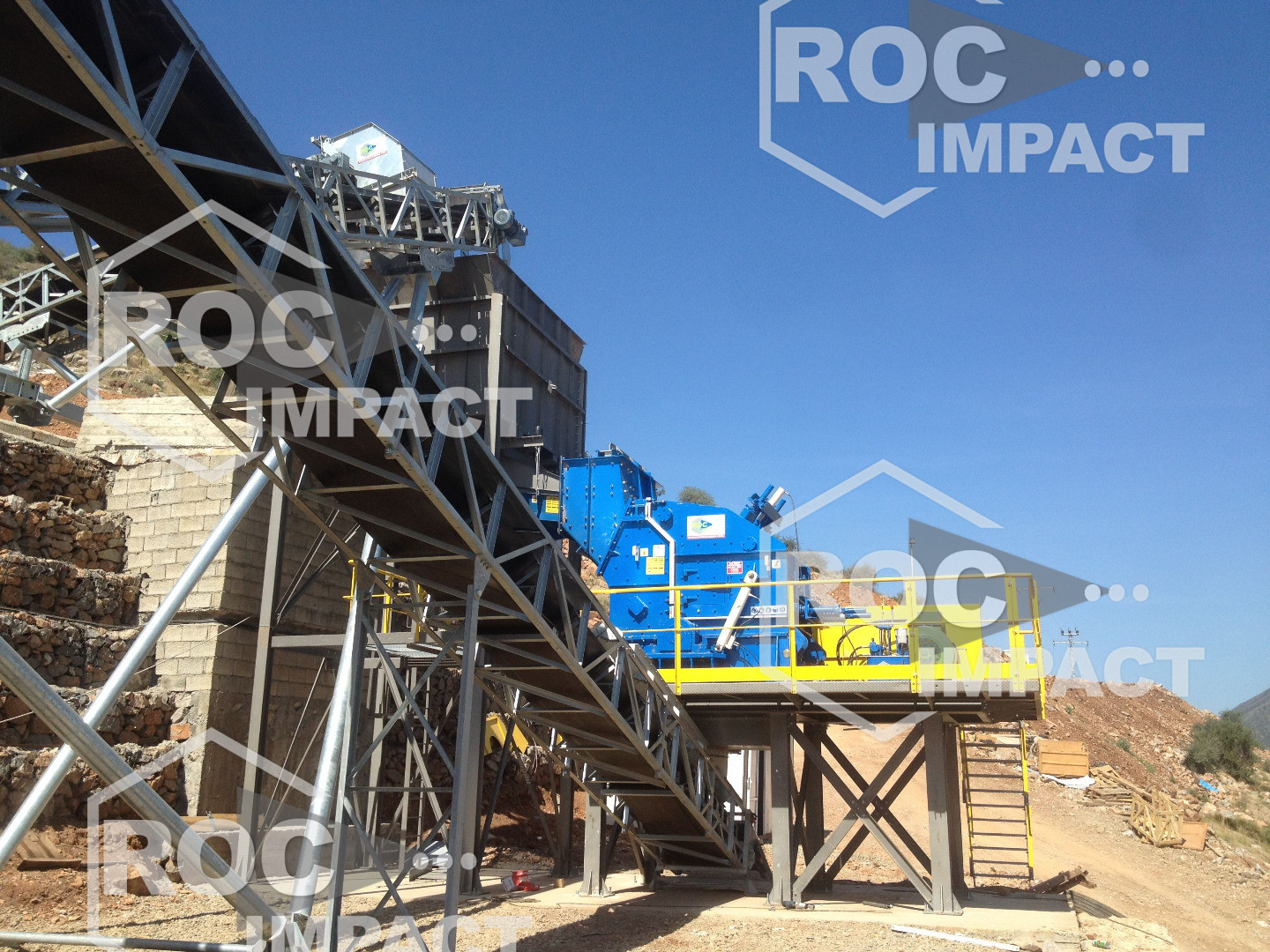 INSTALLATION DE CONCASSAGE CAPACITE DE 300 T/H DE 0/25 MM (DESTINATION ALGERIE) 