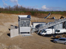 Installation station complète de concassage en France au péage du Roussillon (38)