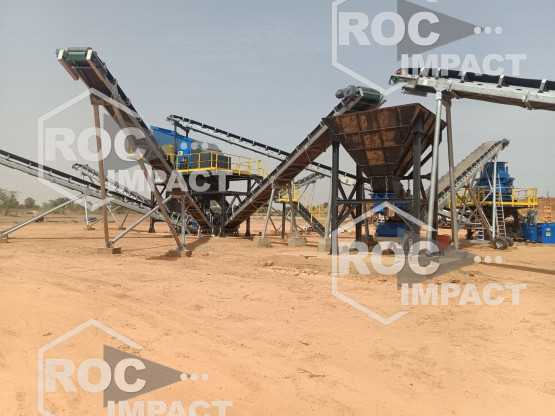 Nouvelle installation de concassage, broyage, criblage ROC IMPACT (BURKINA FASO)