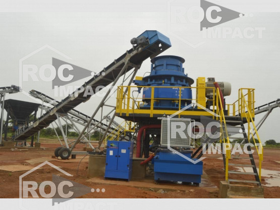 Nouvelle installation de concassage, broyage, criblage ROC IMPACT (BURKINA FASO)