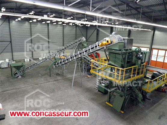 Livraison d'une Installation Complète de concassage pour des ferro-alliages : vanadium, titanium