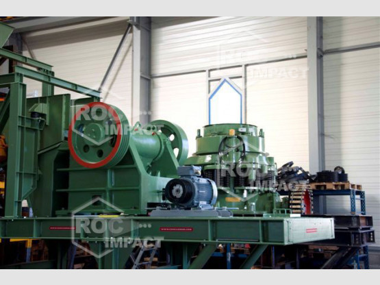 Livraison d'une Installation Complète de concassage pour des ferro-alliages : vanadium, titanium