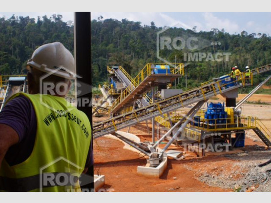 MISE EN ROUTE DE L'INSTALLATION COMPLETE AU GHANA