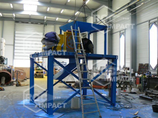 Recyclage de carrelage - Petit débit de concassage