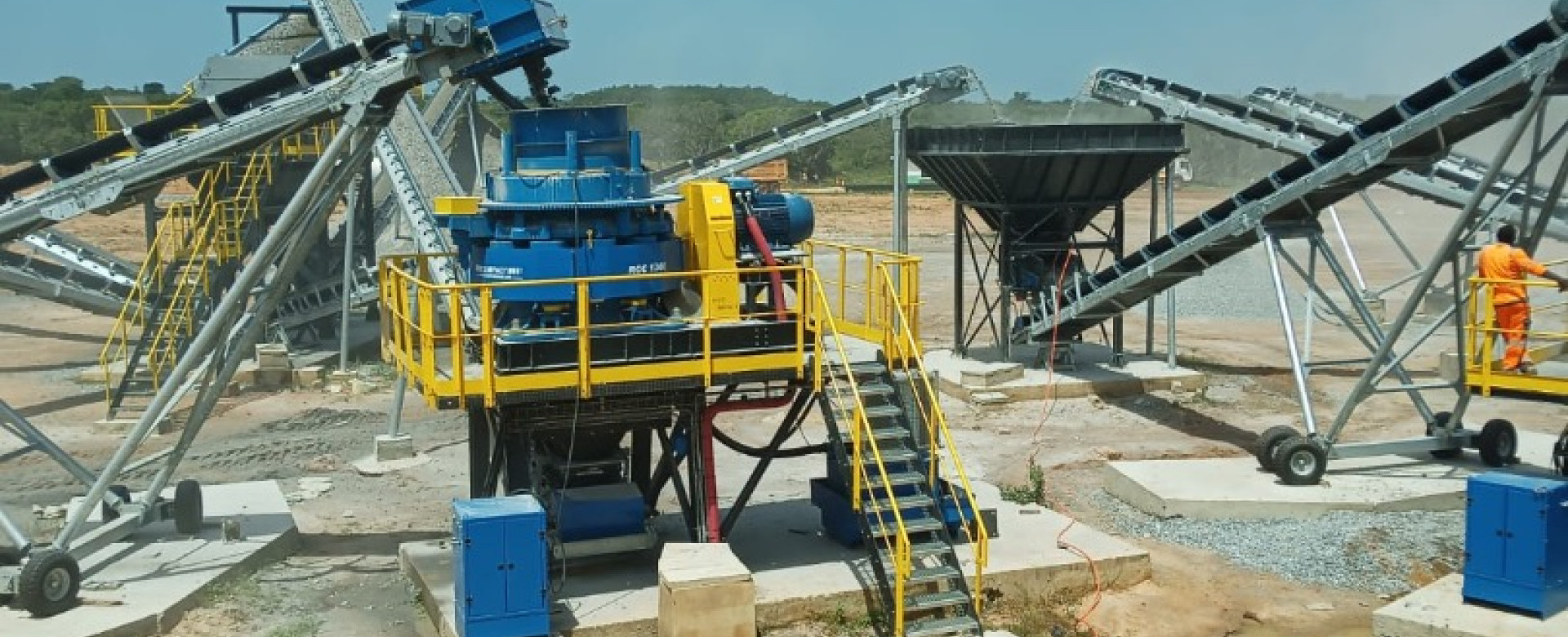 Installation de concassage Égypte, la Turquie, l'Irak, l'Arabie Saoudite, les Émirats du Golfe, le Koweït, Bahreïn, le Qatar. Afrique du Nord, Afrique de l'Ouest, Afrique centrale, Afrique de l'Est, Afrique australe ou au Sud