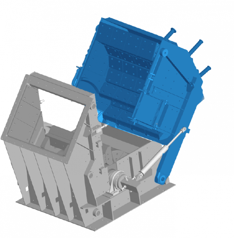 Capot d'ouverture hydraulique