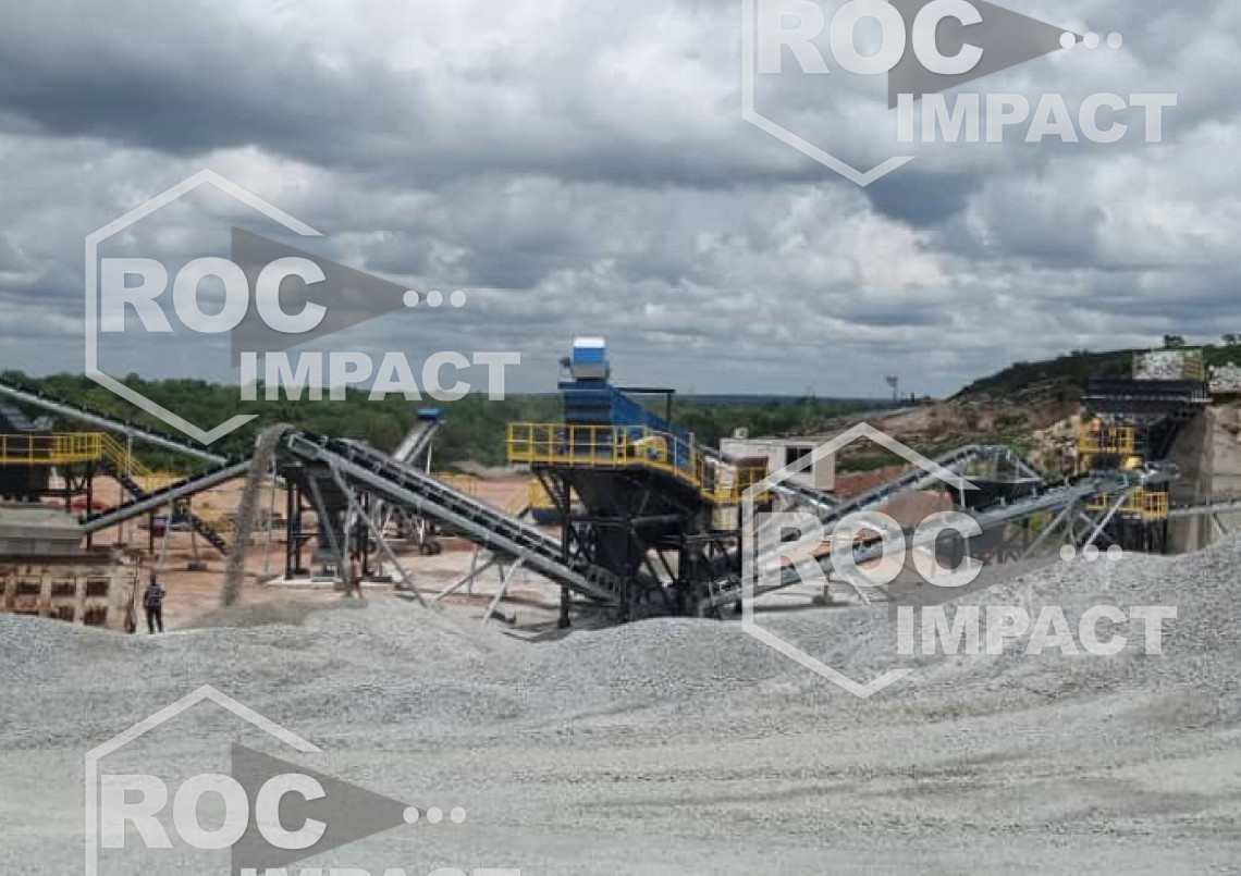 Nouvelle installation de concassage, broyage, criblage ROC IMPACT AFRIQUE DE L'OUEST