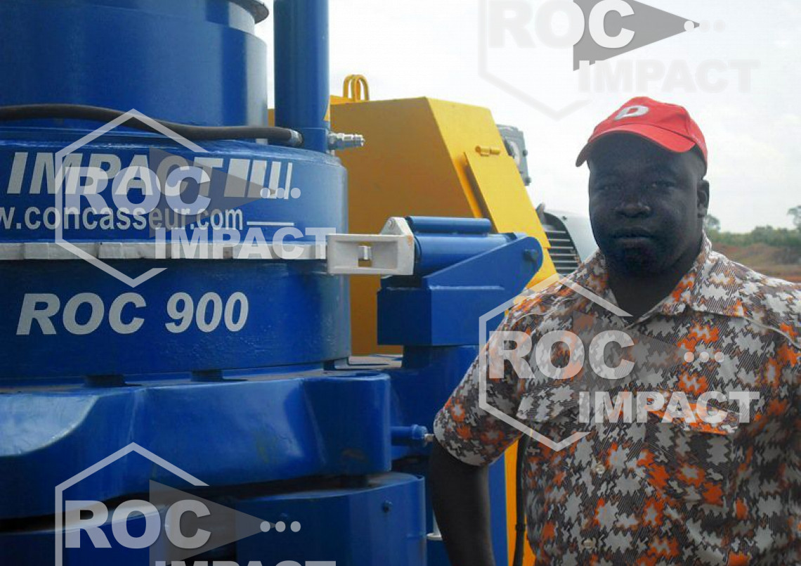 Installation complet mobile de concassage et criblage 200 t/h  (destination Togo)