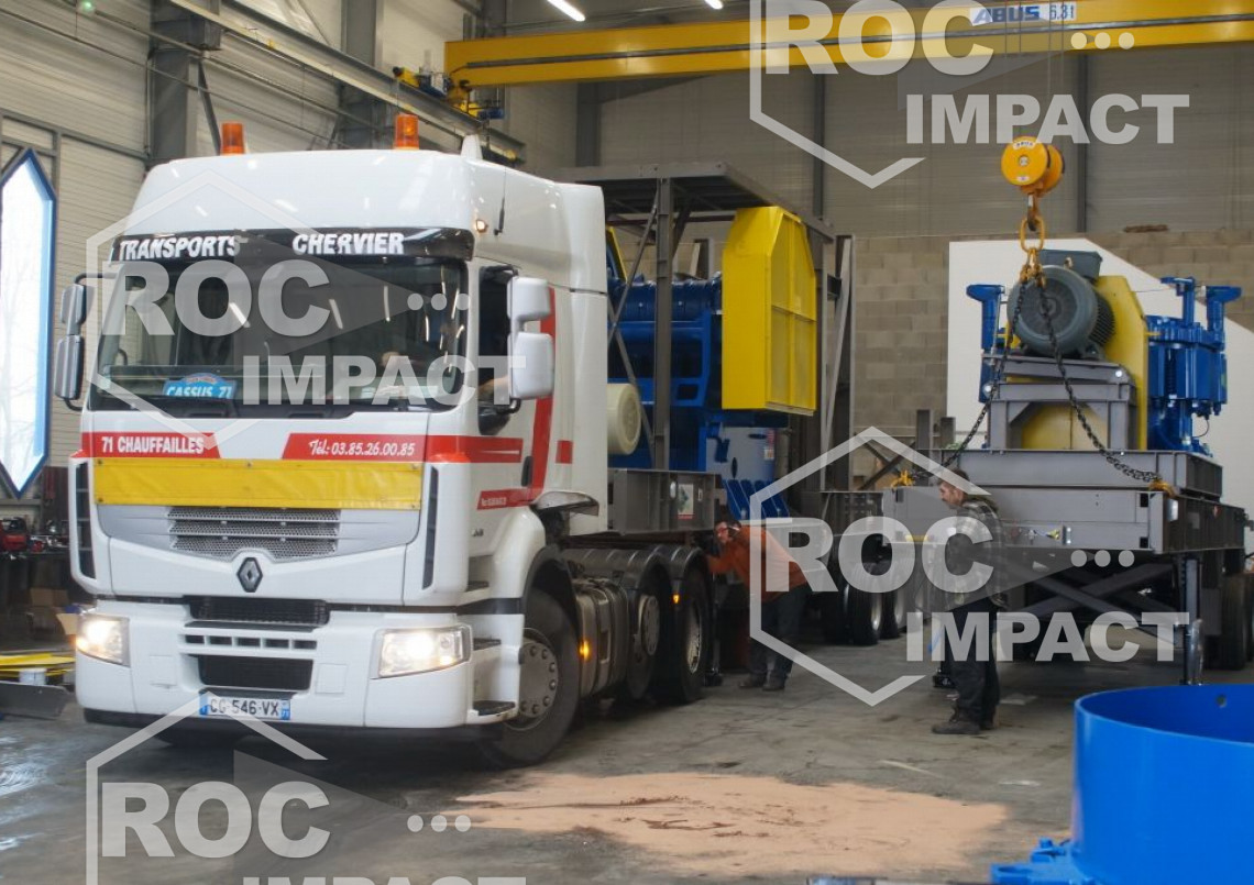 Installation complet mobile de concassage et criblage 200 t/h  (destination Togo)