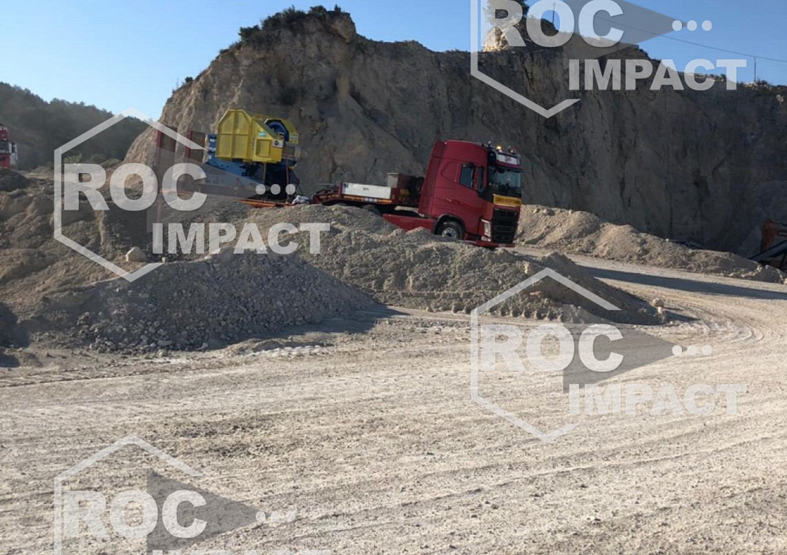 Montage et mise en service d’un concasseur à mâchoire ROC 1209.