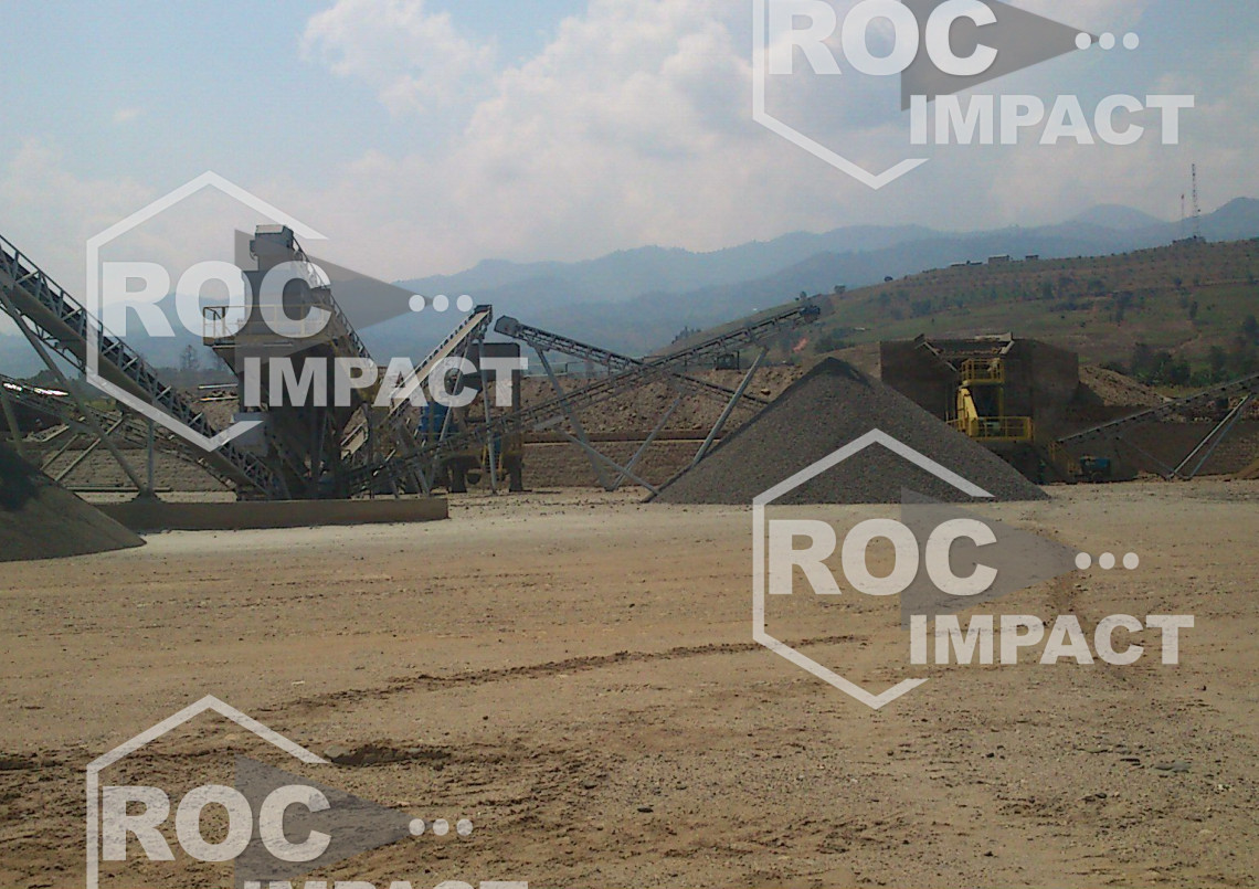 Installation mobile complète 150 t/h au Burundi