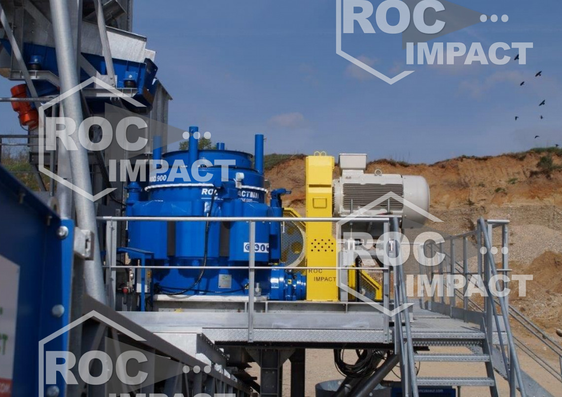 Station complete de 200 t/h en France