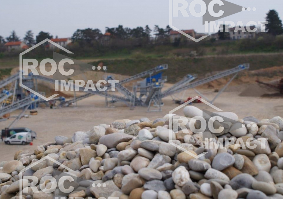 Station complete de 200 t/h en France