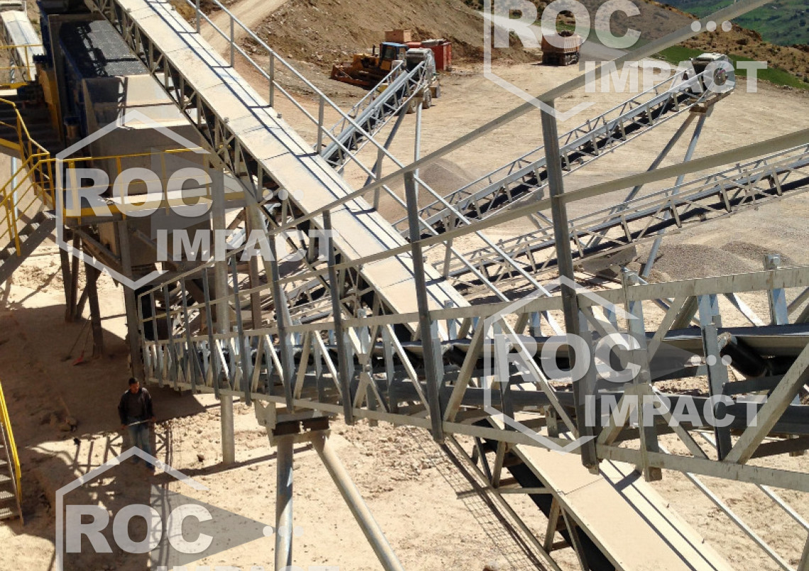 Installation complète 150 t/h en Algérie