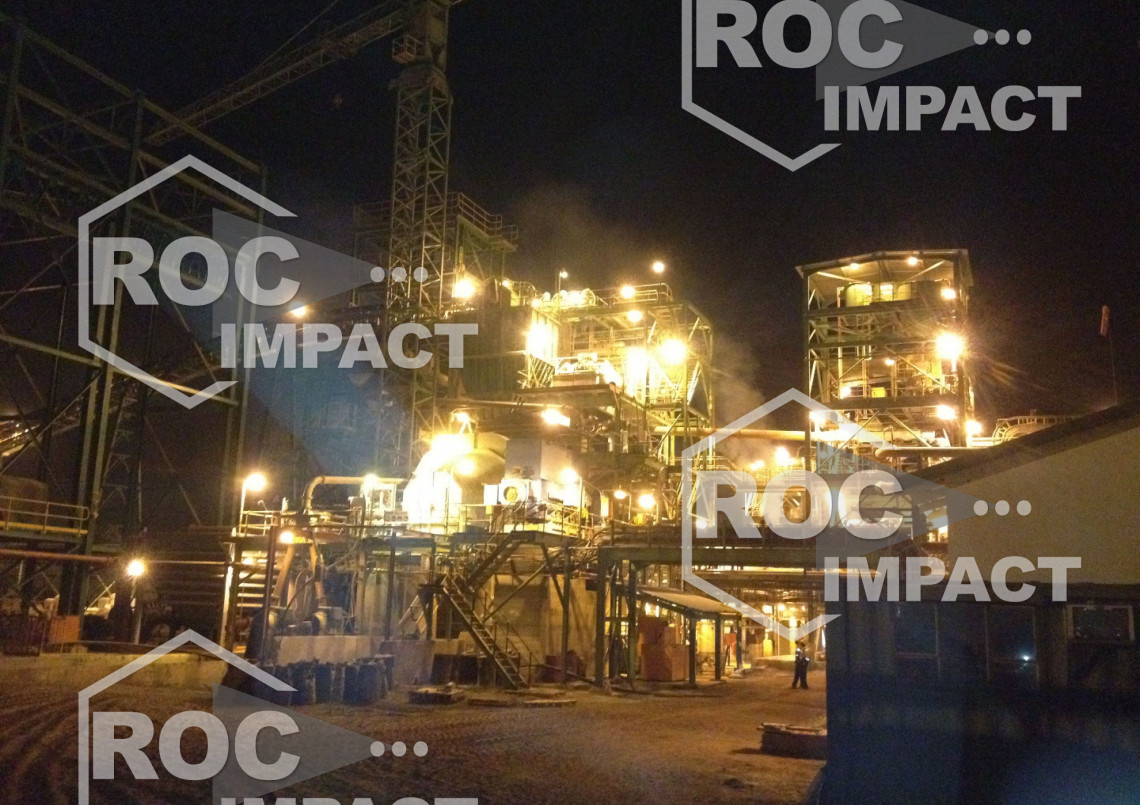 Convoyeur MINING ROC BELT SYSTEME pour une Mine au Mali