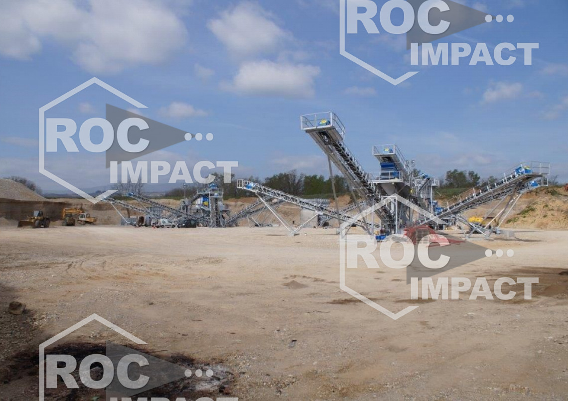 Station complete de 200 t/h en France