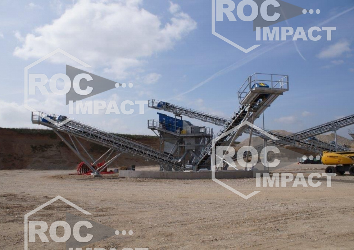 Station complete de 200 t/h en France