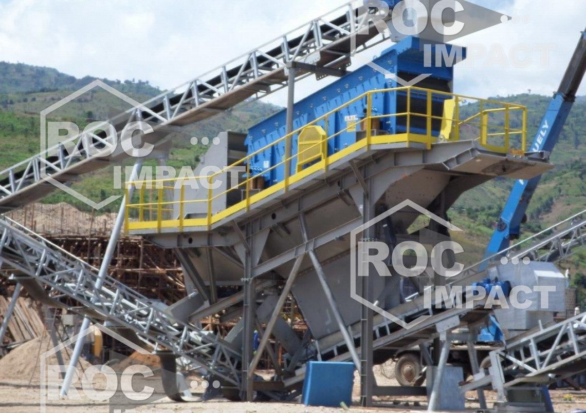 Installation mobile complète 150 t/h au Burundi