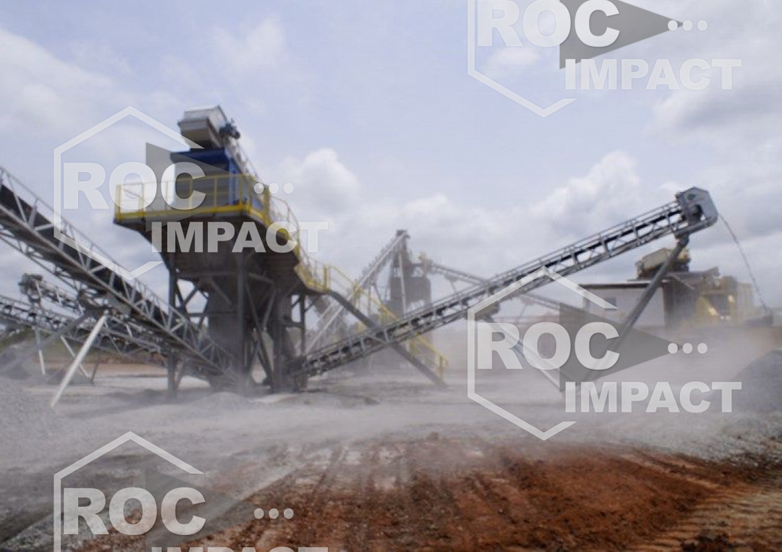 Installation complet mobile de concassage et criblage 200 t/h  (destination Togo)