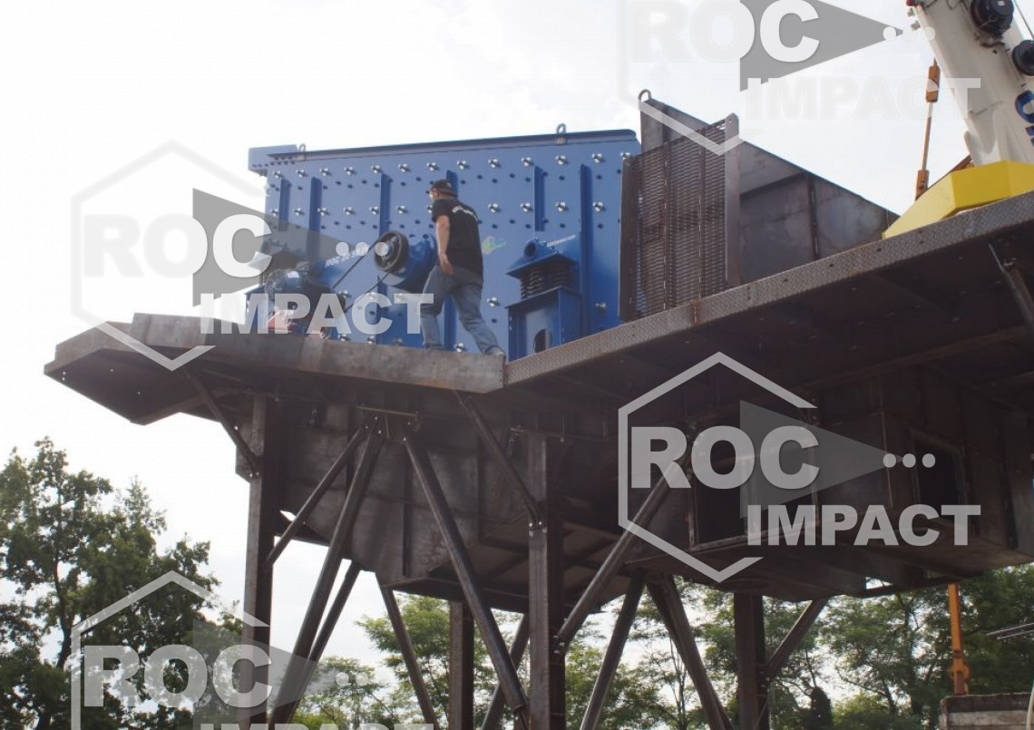 Nouvelle unité de concassage en production pour une Mine au GHANA.