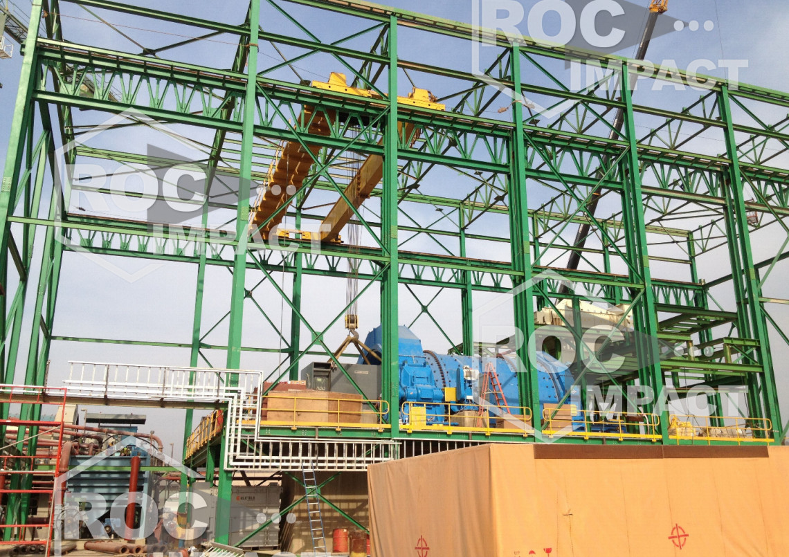 Convoyeur MINING ROC BELT SYSTEME pour une Mine au Mali