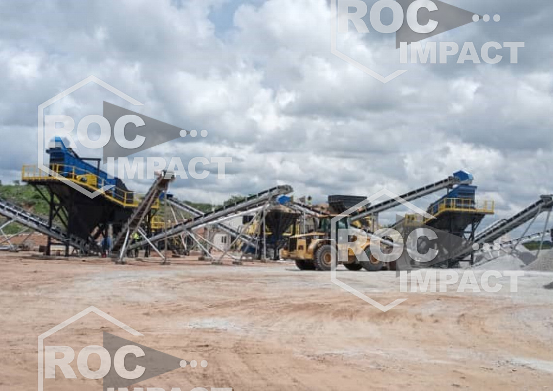 Nouvelle installation de concassage, broyage, criblage ROC IMPACT AFRIQUE DE L'OUEST