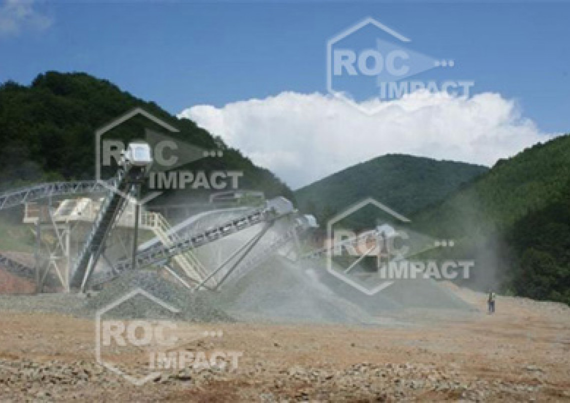 Mise en route de la station de concassage en Roumanie