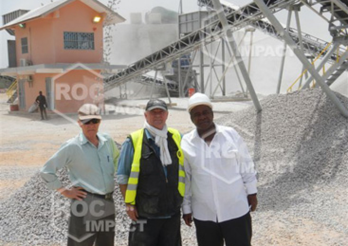 Nouvelle installation de concassage et criblage pour la Guinée- Conakry