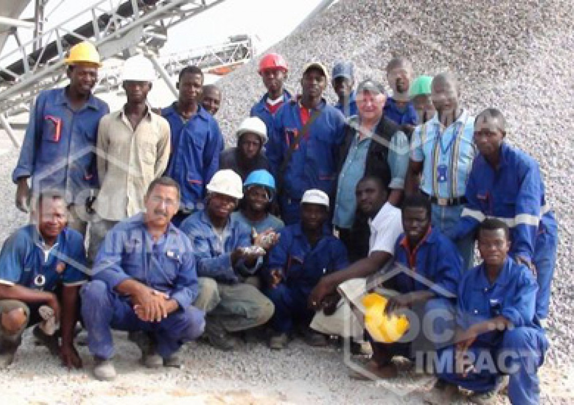 Nouvelle installation de concassage et criblage pour la Guinée- Conakry