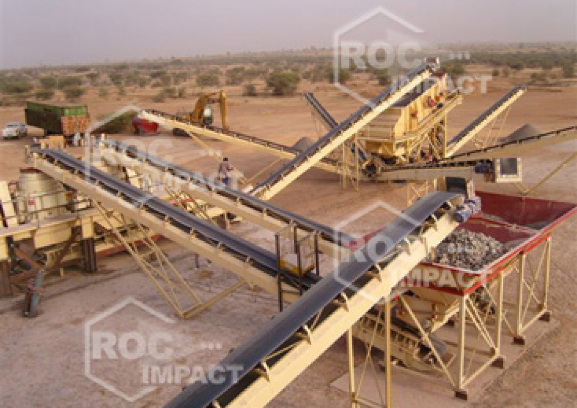 Installation Concasseur pour Construction routes et villes entre Agadez Djadjeri et Zinder
