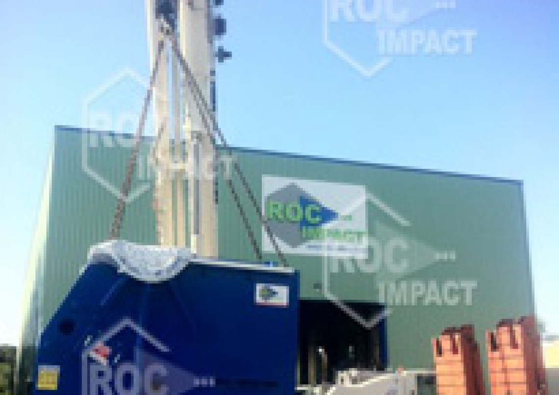 CONCASSEUR A MACHOIRES ROC 12.10 / Ouverture : 1200 x 1000 mm