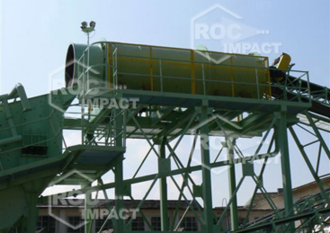 Installation station concassage en Roumanie