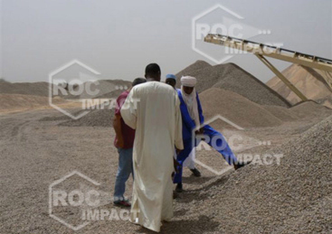 Installation Concasseur pour Construction routes et villes entre Agadez Djadjeri et Zinder