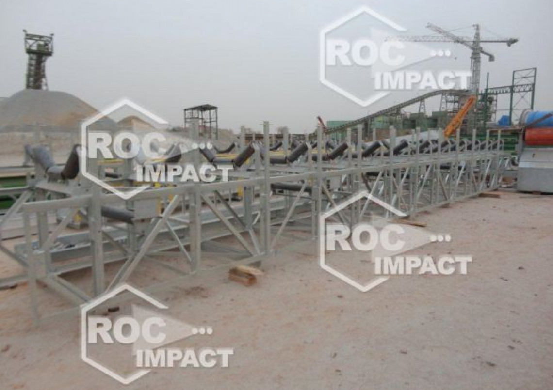 Convoyeur MINING ROC BELT SYSTEME pour une Mine au Mali