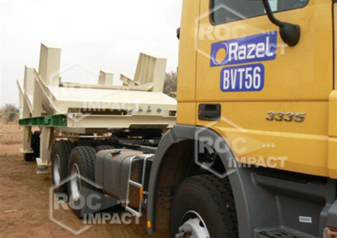 Installation concasseur au Niger - Entreprise Razel