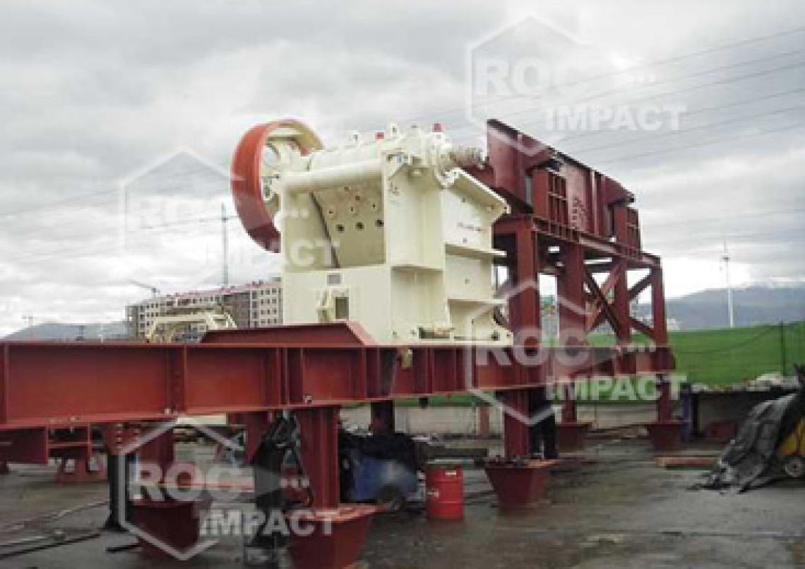 Installation concasseur - Mine d'or au Burkina Faso SEMAFO MANA GOLD MINING