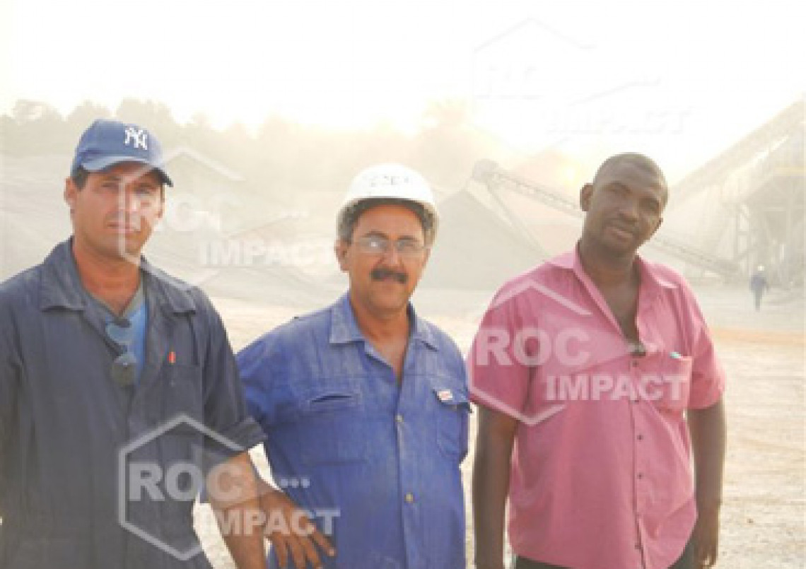 Nouvelle installation de concassage et criblage pour la Guinée- Conakry