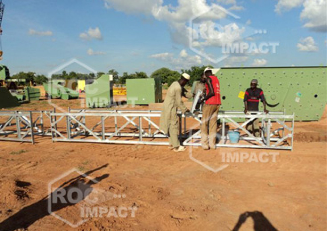Nouvelle installation de concassage et broyage au Burkina Faso