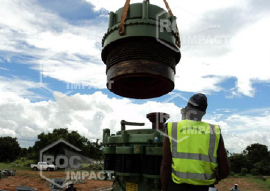 Nouvelle installation de concassage et broyage au Burkina Faso