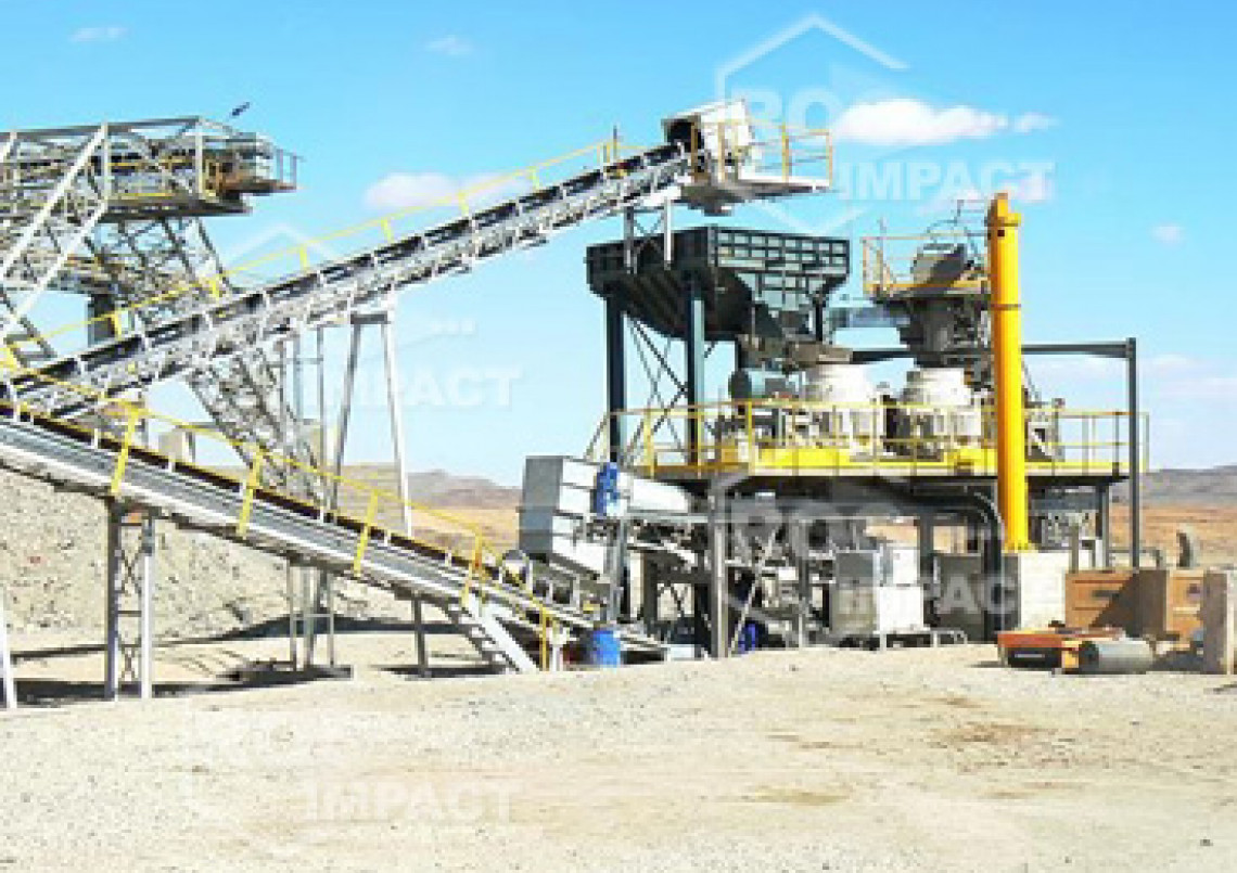 Installation de concassage et criblage mine d'or AKKA GOLD MINING Maroc
