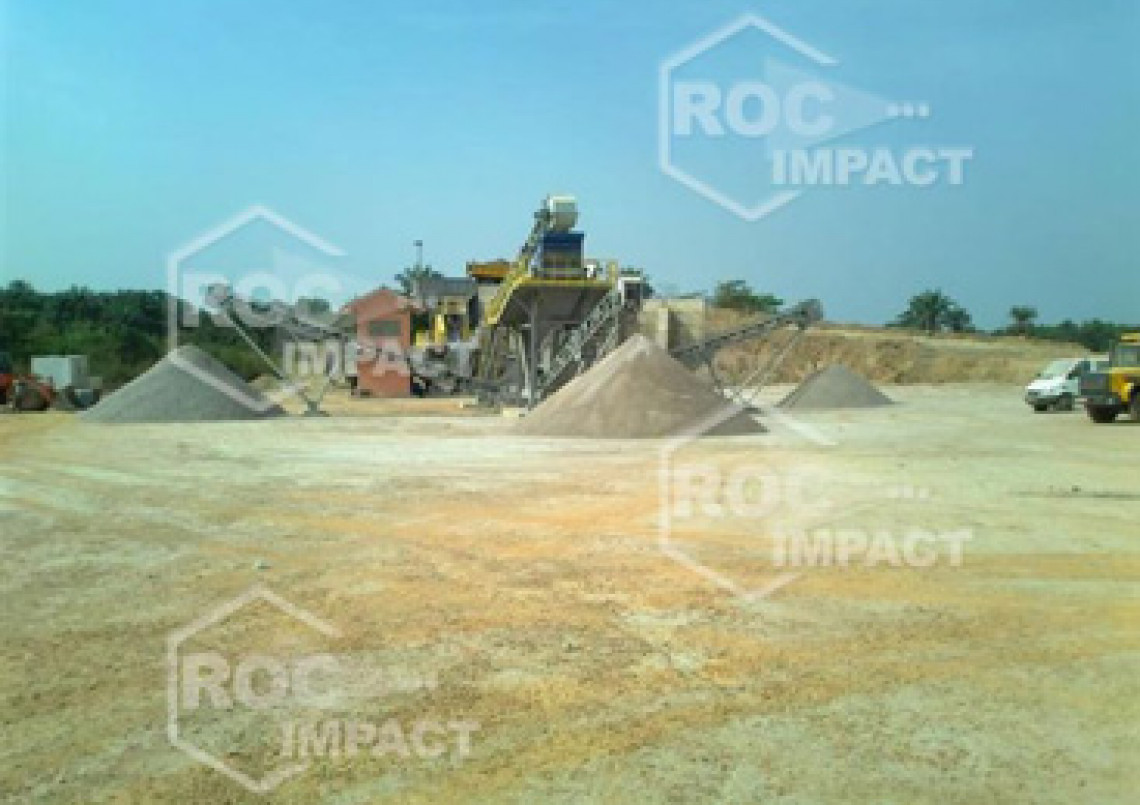 Nouvelle installation de concassage et criblage pour la Guinée- Conakry