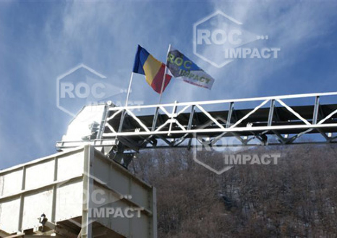 Mise en route de la station de concassage en Roumanie