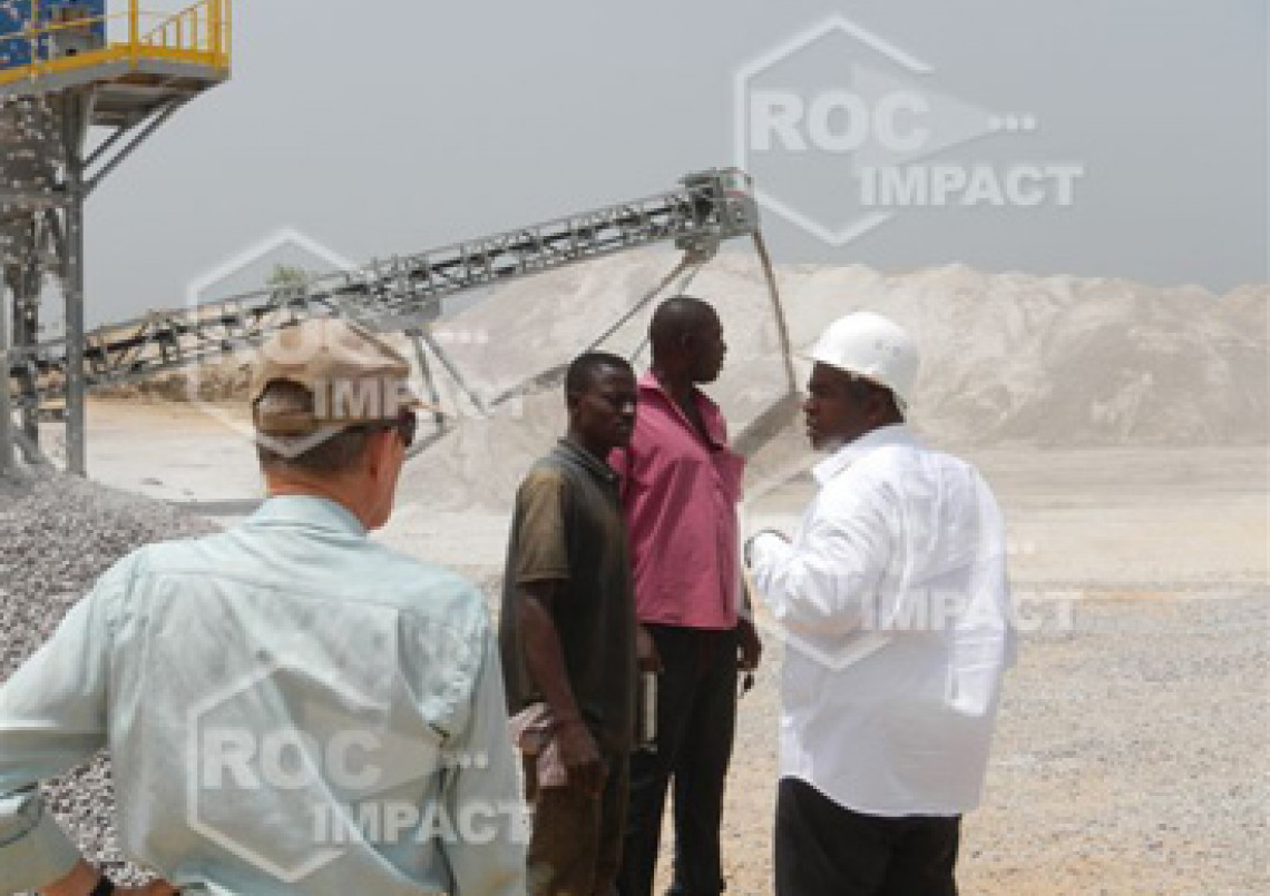 Nouvelle installation de concassage et criblage pour la Guinée- Conakry