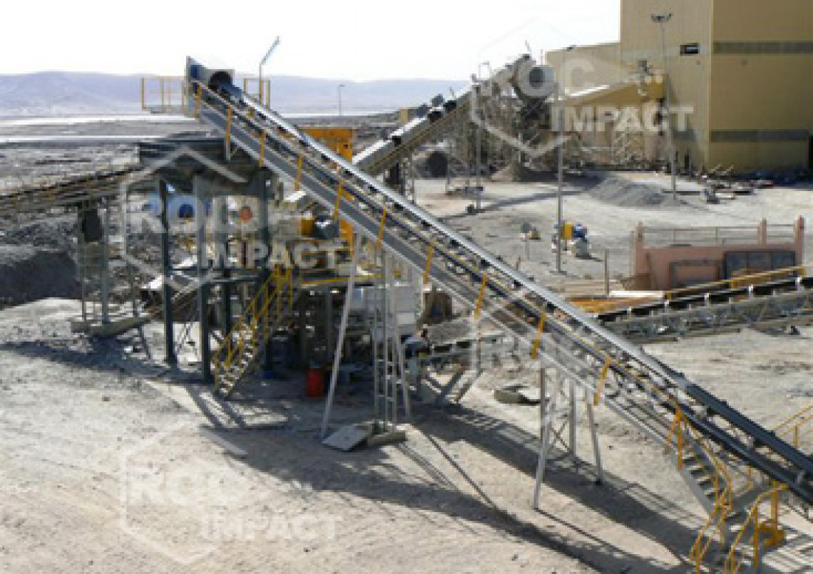 Installation de concassage et criblage mine d'or AKKA GOLD MINING Maroc