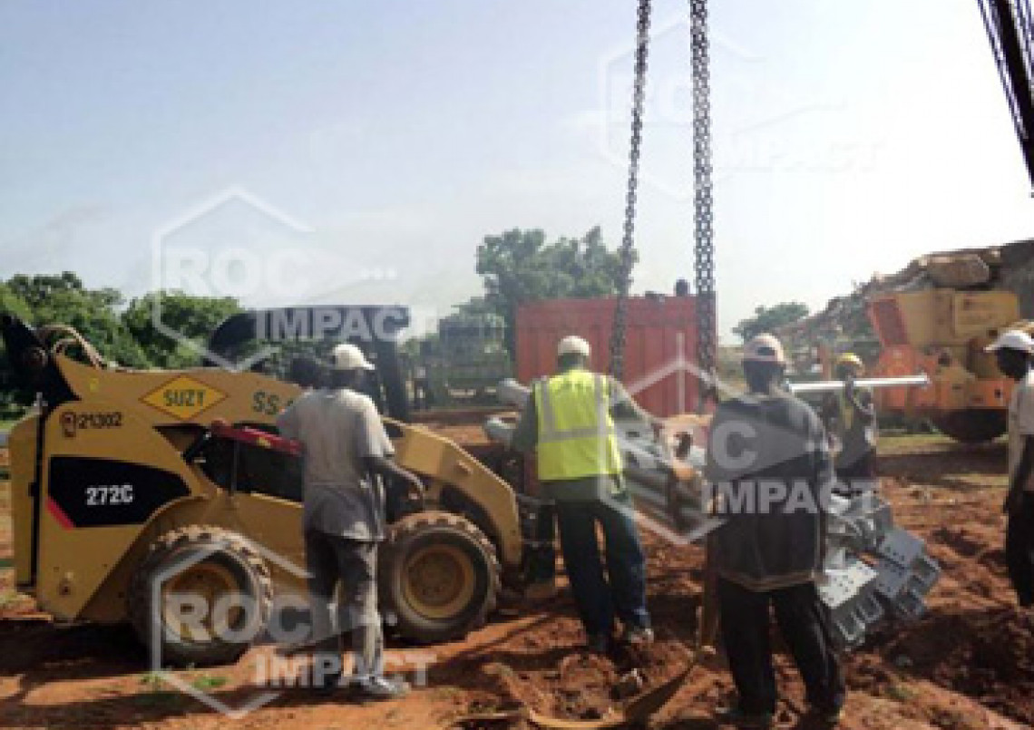 Nouvelle installation de concassage et broyage au Burkina Faso